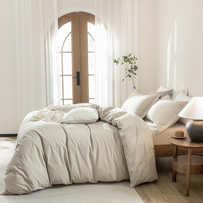 Linen Duvet Cover Set - King