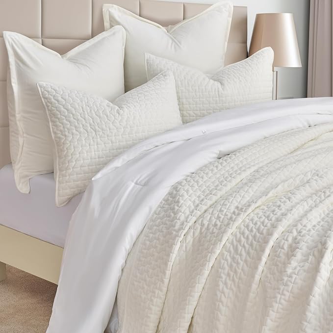 Velvet Quilt Set - Queen - 3 Piece