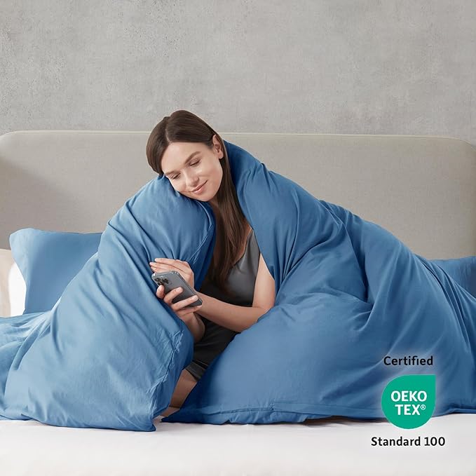 Duvet Cover Set - Full - 80 x 90 in - 3 Piece