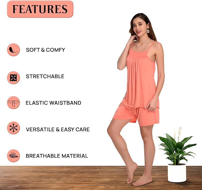Women's Bamboo Pajama Set