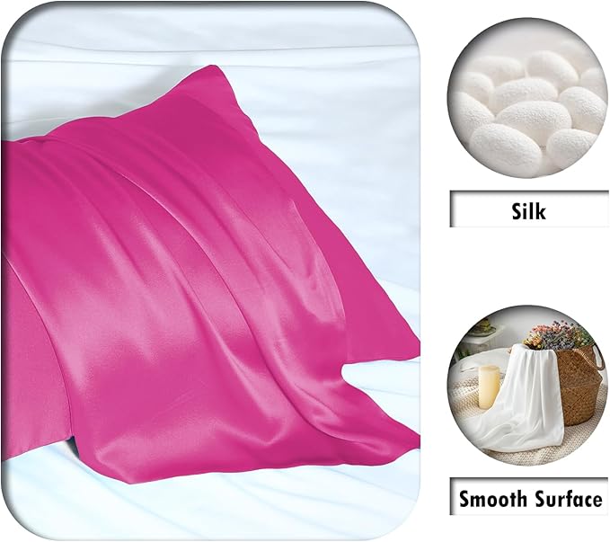 Satin Pillowcase Set - Queen - 2 Piece