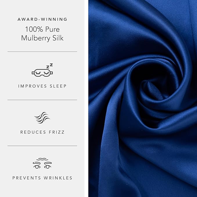 Mulberry Silk Pillowcase Set - Standard - 2 Pack