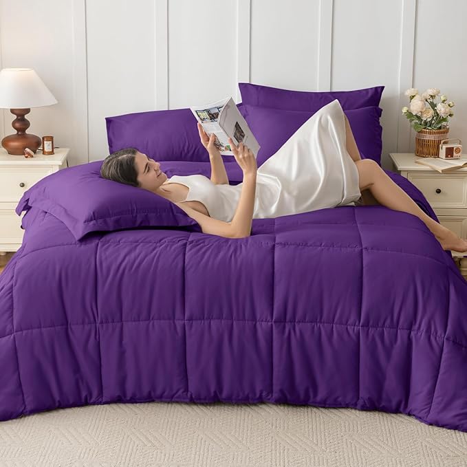 Down Alternative Comforter Set - King - 7 Piece
