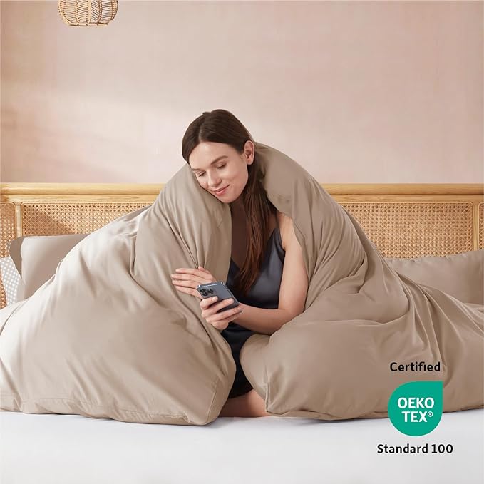 Duvet Cover Set - King - 104 x 90 in - 3 Piece