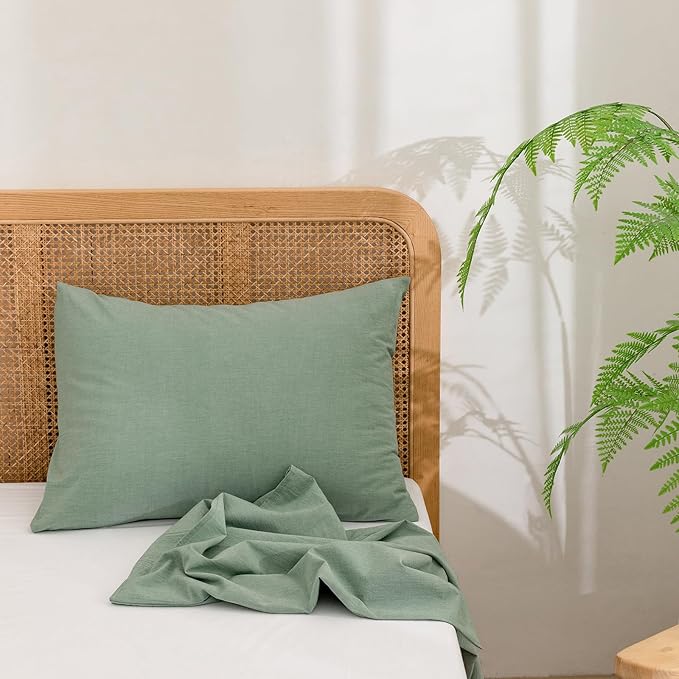 Linen Pillowcase Set - Standard - 20 x 26 in