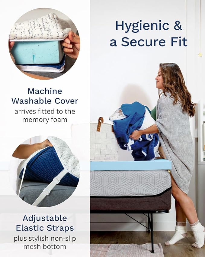 Memory Foam Mattress Topper - Full