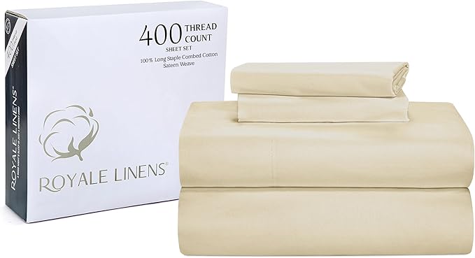 Cooling Bed Sheet Set - Queen - 4 Piece