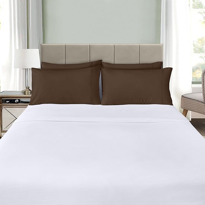 Microfiber Pillowcase Set - King - 20 x 40 in - 4 Pack