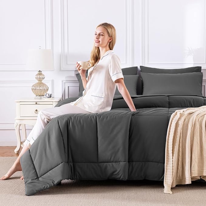 Comforter Set - King - 7 Piece