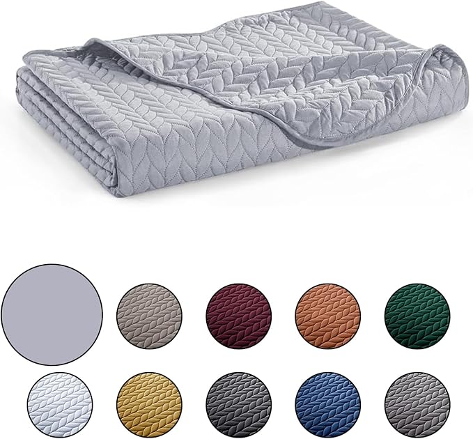 Microfiber Quilt Set - California King - 3 Piece