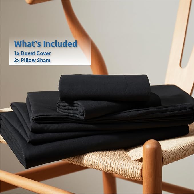 Duvet Cover Set - King - 104 x 90 in - 3 Piece
