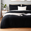 Linen Duvet Cover Set - Full - 3 Piece