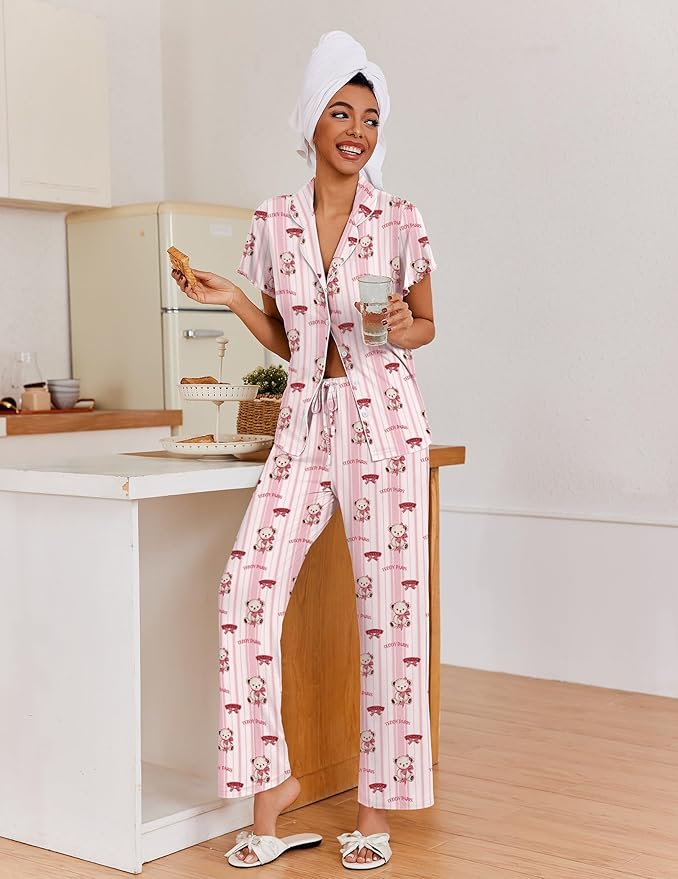 Women's Pants Pajama Set - 2 Piece