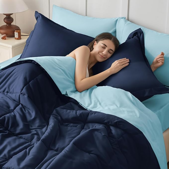 Down Alternative Comforter Set - Full - 7 Piece