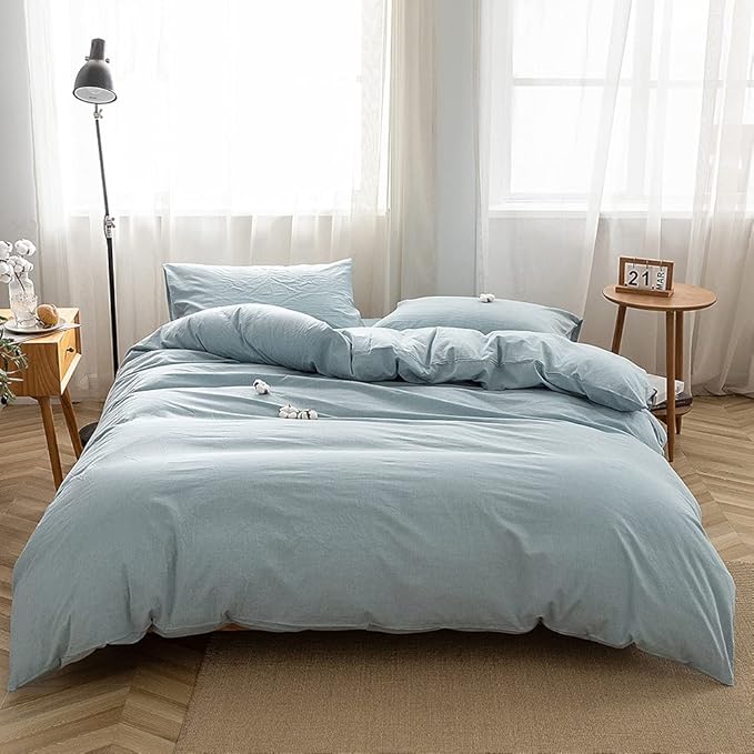 Linen Duvet Cover Set - Full