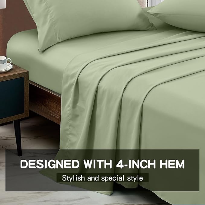 Microfiber Flat Sheet - Queen
