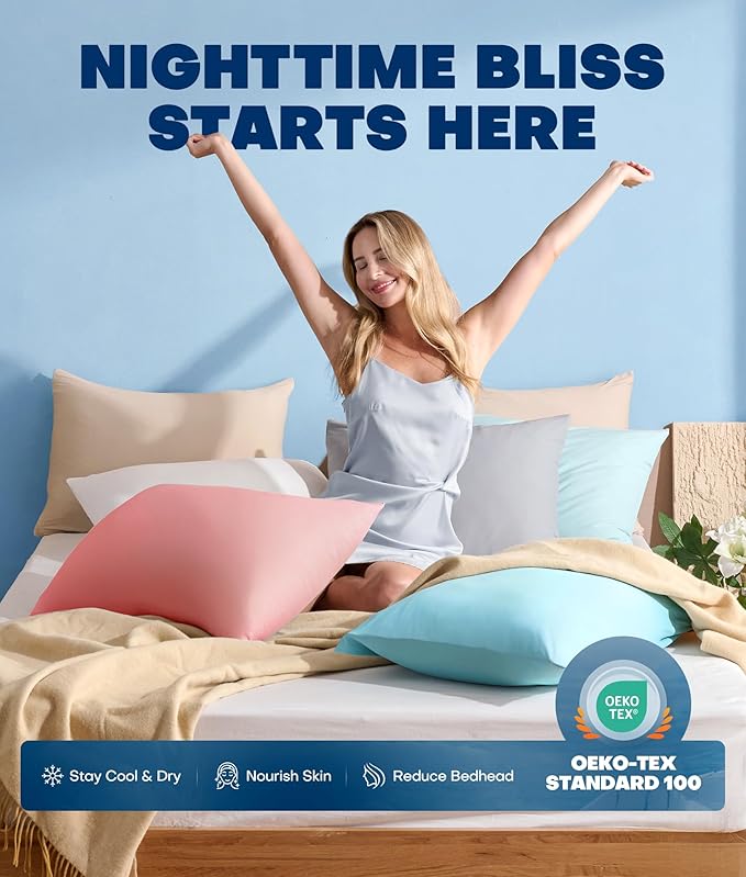Cooling Pillowcase Set - King - 2 Piece