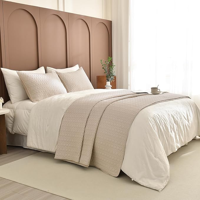 100% Cotton Bedding Set - Queen - 3 Piece