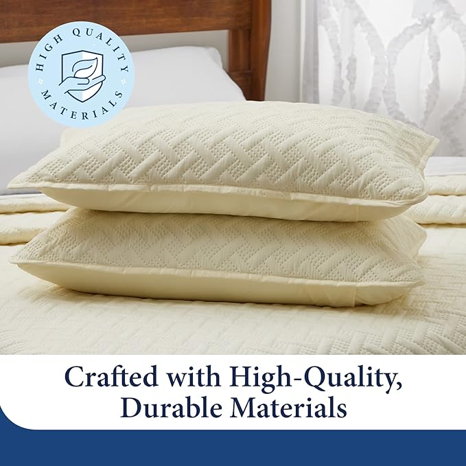 Bamboo Quilt Set - King - 3 Piece