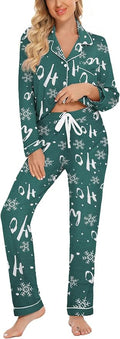 Women's Pants Pajama Set - Long Sleeve - 2 Piece