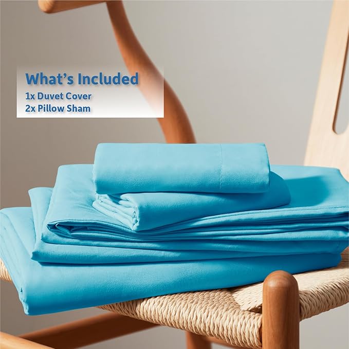 Duvet Cover Set - California King - 104 x 98 in - 3 Piece