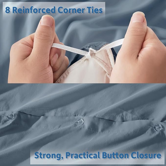 Down Alternative Duvet Cover Set - Twin - 3 Piece