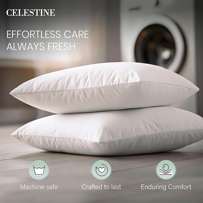 Microfiber Bed Pillow - King - 4 Piece