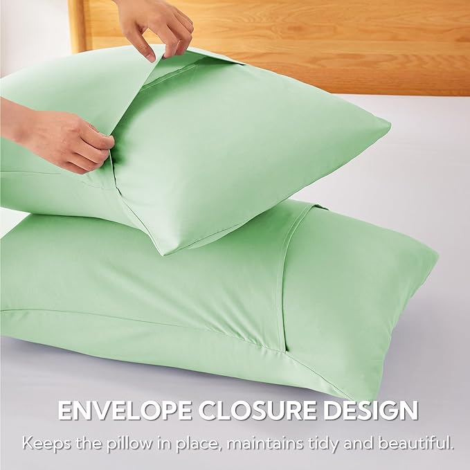 Bamboo Cooling Pillowcase Set - King - 2 Piece