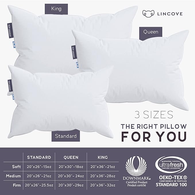 100% Cotton Bed Pillow - Queen