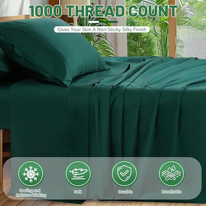 Bed Sheet Set - Queen - 4 Piece