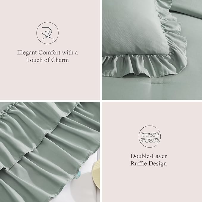 Comforter Set - Queen - 7 Piece