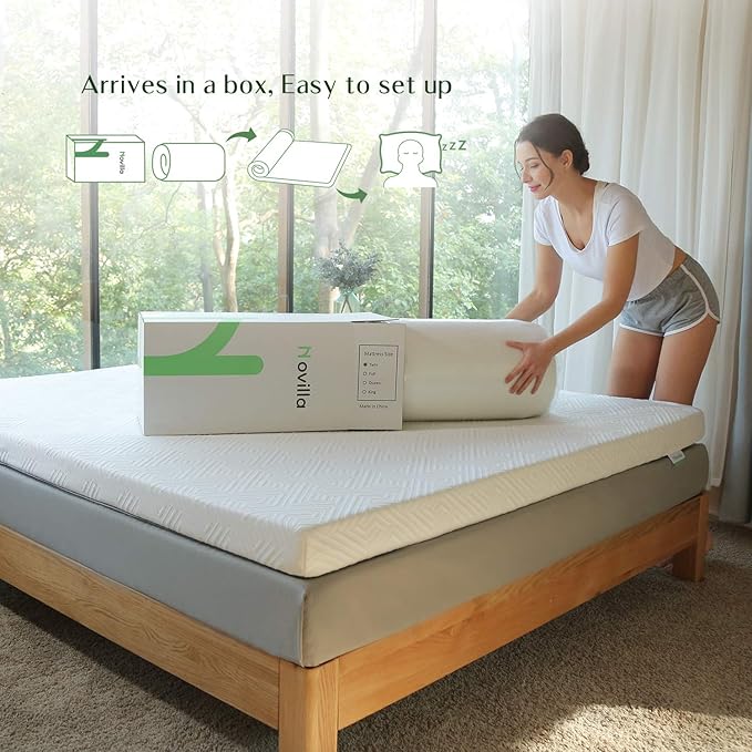 Bamboo Mattress Topper - Twin