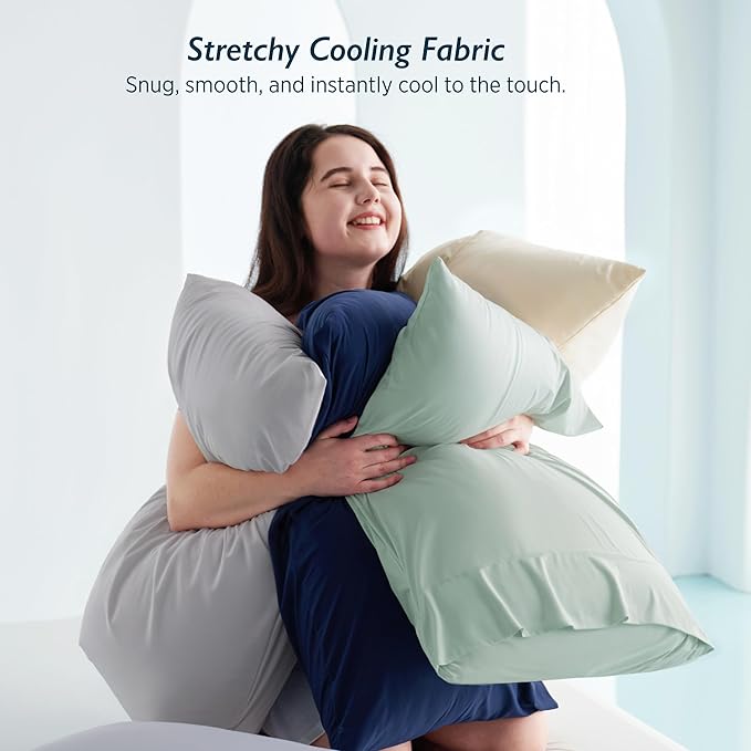 Cooling Pillowcase Set - King - 2 Pack
