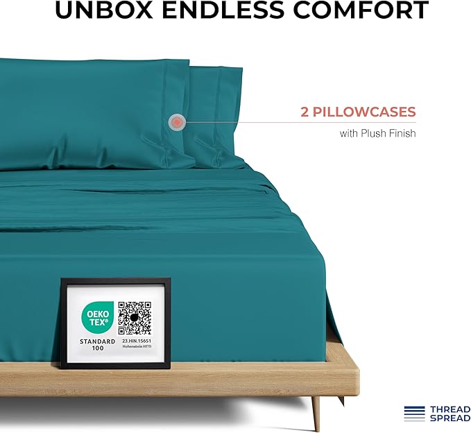 Cooling Pillowcase Set - Queen - 2 Piece
