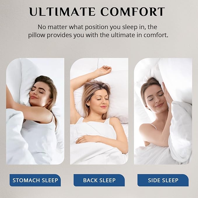 Down Alternative Bed Pillow - Standard - 4 Piece