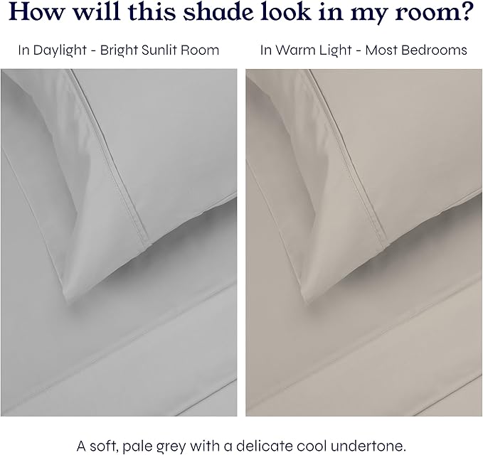 100% Cotton Pillowcase Set - Queen - 2 Piece