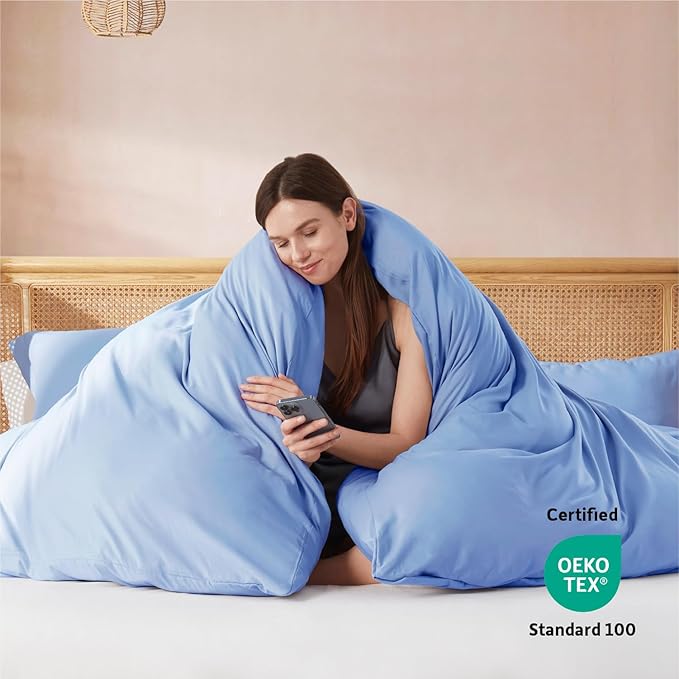 Duvet Cover Set - King - 104 x 90 in - 3 Piece