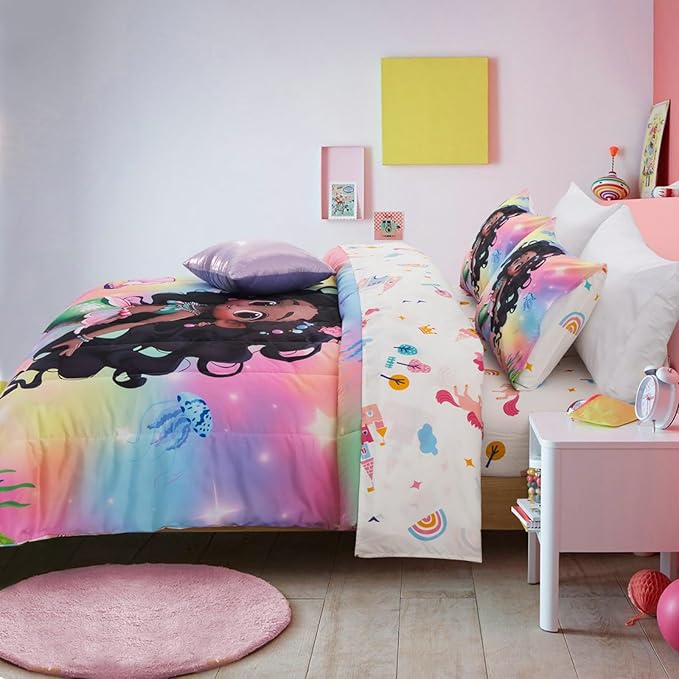 Comforter Set - Twin - 6 Piece