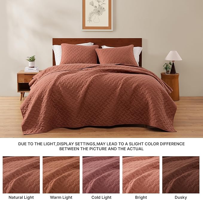 Quilt Set - King - 3 Piece