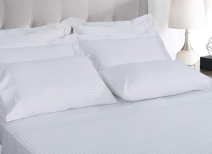 100% Cotton Cooling Bed Sheet Set - Queen - 4 Piece