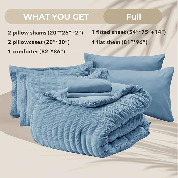Comforter Set - Full - 7 Piece