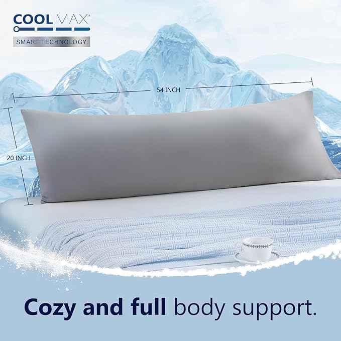 Cooling Body Pillow - Full - 20 x 54 in