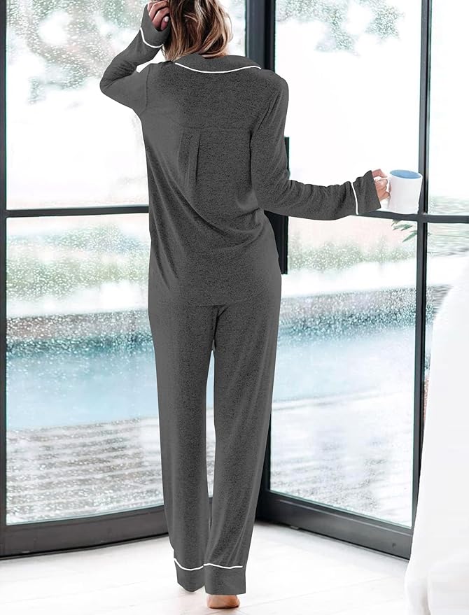 Pants Pajama Set - Long Sleeve - 2 Piece