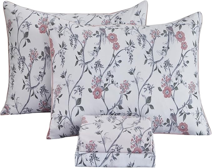 Bed Sheet Set - Twin - 17.7 in Deep Pocket - 4 Piece