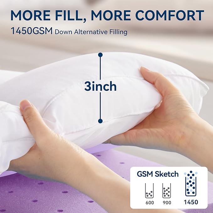 Memory Foam Mattress Topper - Full