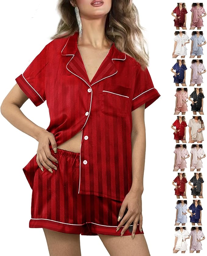 Satin Pajama Set
