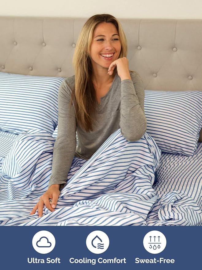 Cooling Bed Sheet Set - King - 6 Piece