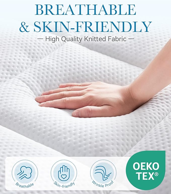 Down Alternative Waterproof Mattress Topper - Queen