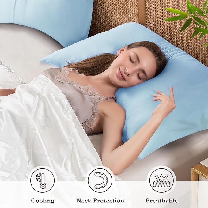 Bamboo Cooling Pillowcase - King