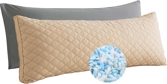 Memory Foam Body Pillow - Full - 20 x 54 in